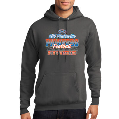 UW-Platteville Football Mom's Weekend Logo 1 - Core Fleece Pullover Hooded Sweatshirt Thumbnail