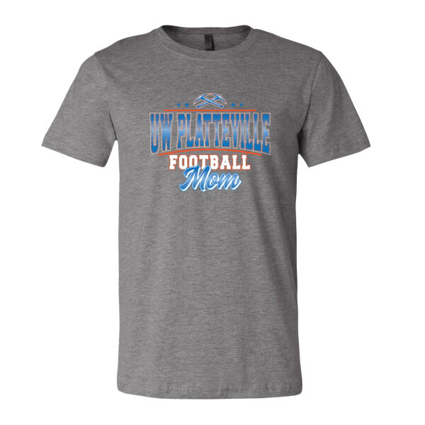 UW-Platteville Football Mom's Weekend Logo 2 - CVC Jersey Tee Thumbnail