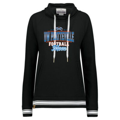 UW-Platteville Football Mom's Weekend Logo 2 - Women's All-American Fleece Funnel Neck Sweatshirt Thumbnail