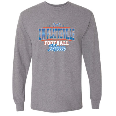 UW-Platteville Football Mom's Weekend Logo 2 - DryBlend® 50/50 Long Sleeve T-Shirt Thumbnail