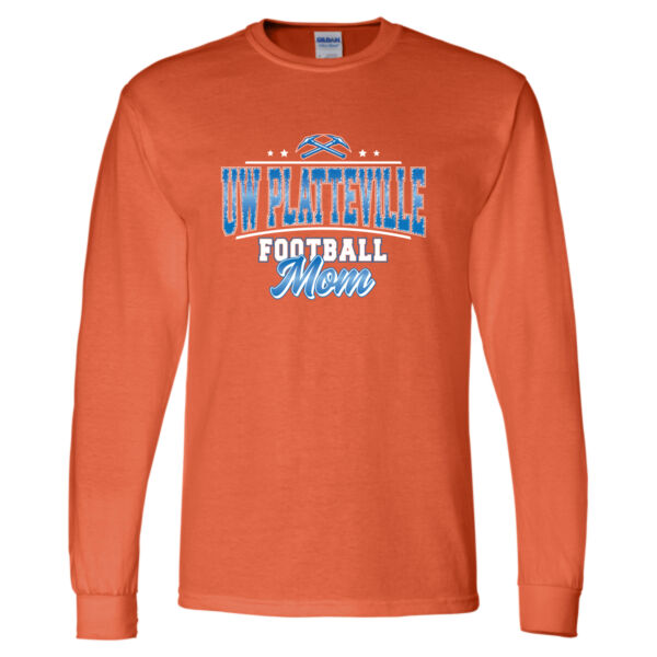UW-Platteville Football Mom's Weekend Logo 2 - DryBlend® 50/50 Long Sleeve T-Shirt Thumbnail