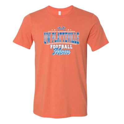 UW-Platteville Football Mom's Weekend Logo 2 - CVC Jersey Tee Thumbnail